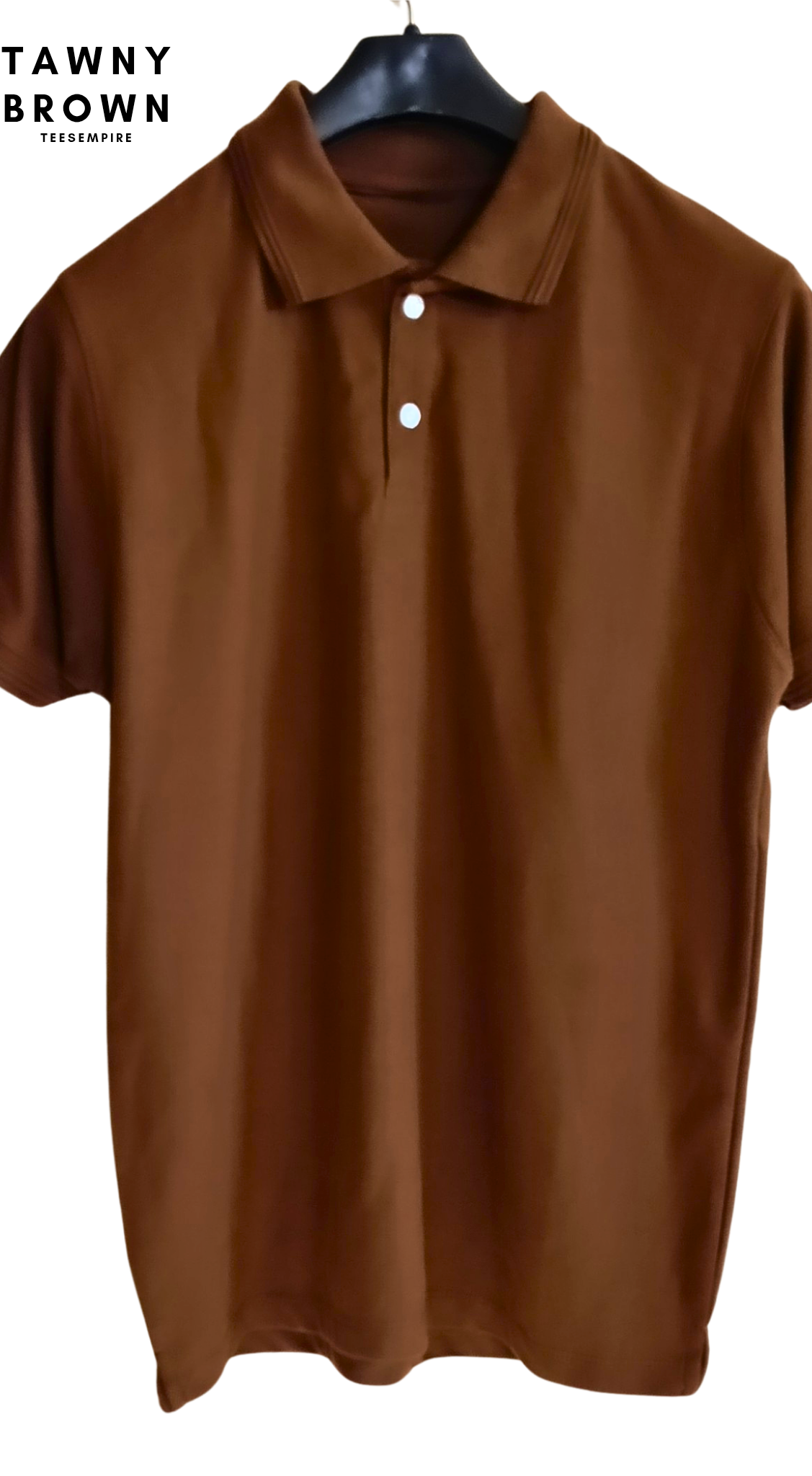 Tawny Brown - Polo T Shirt