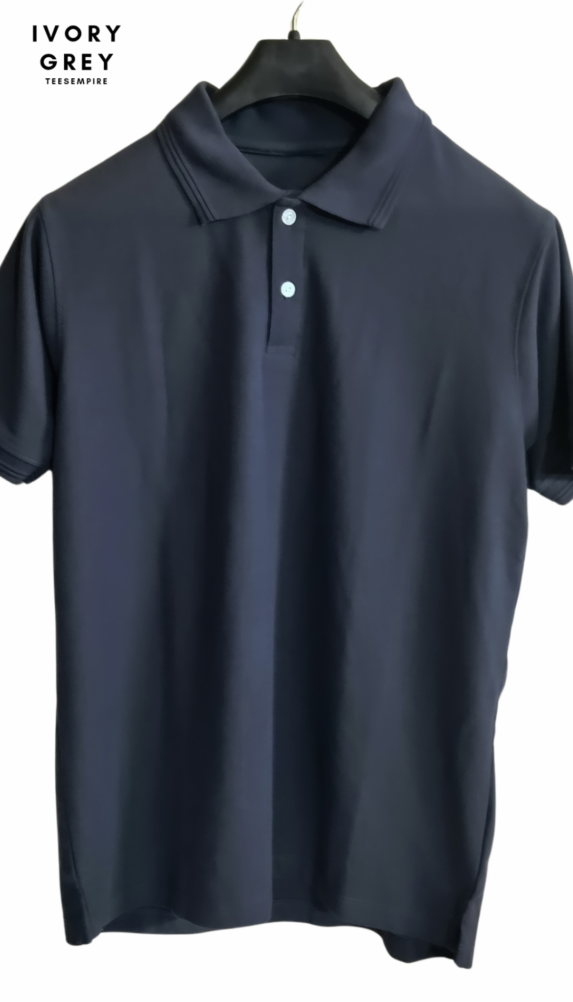 Dark Grey - Polo T Shirt