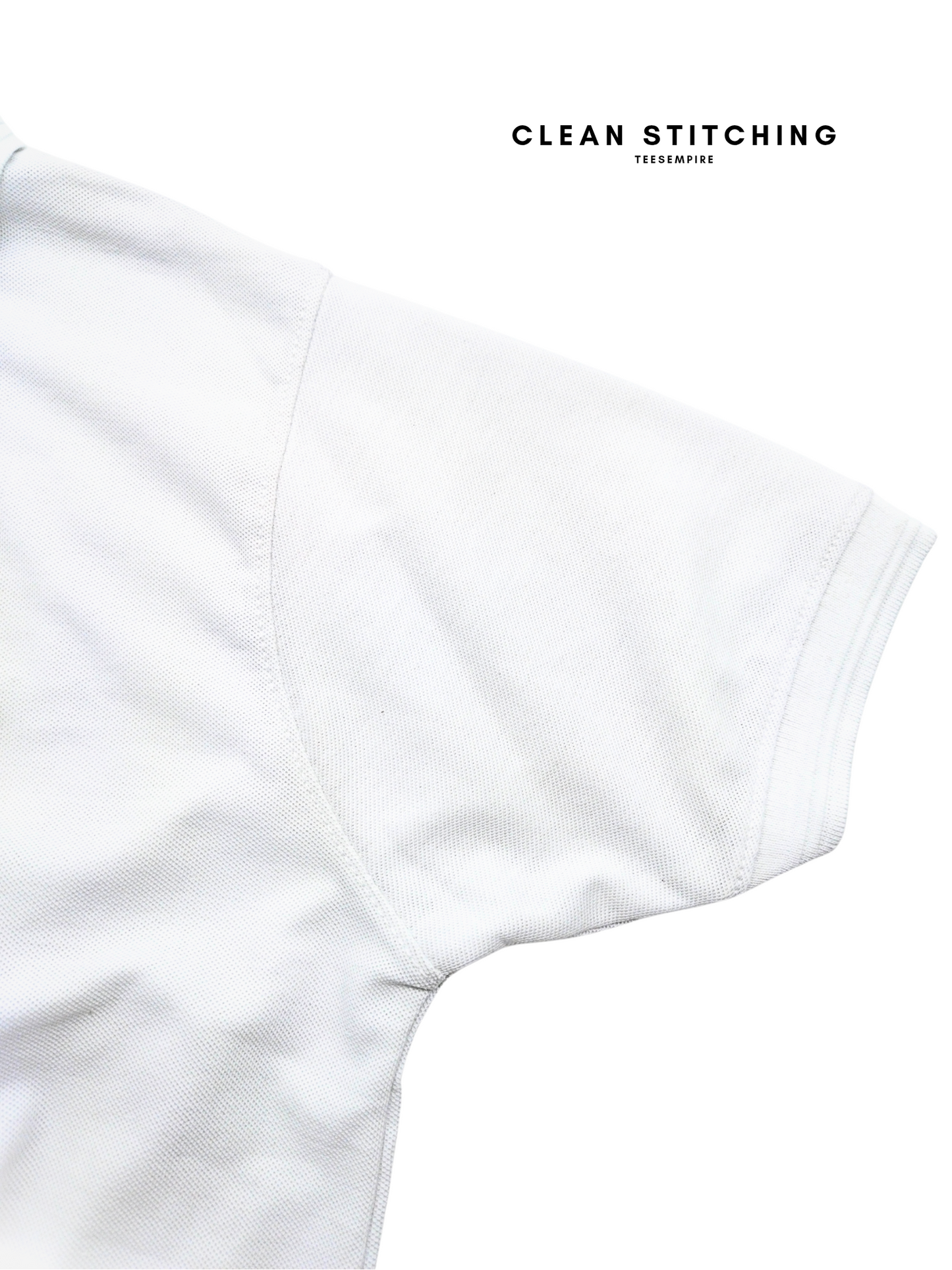 Plain White - Polo T Shirt