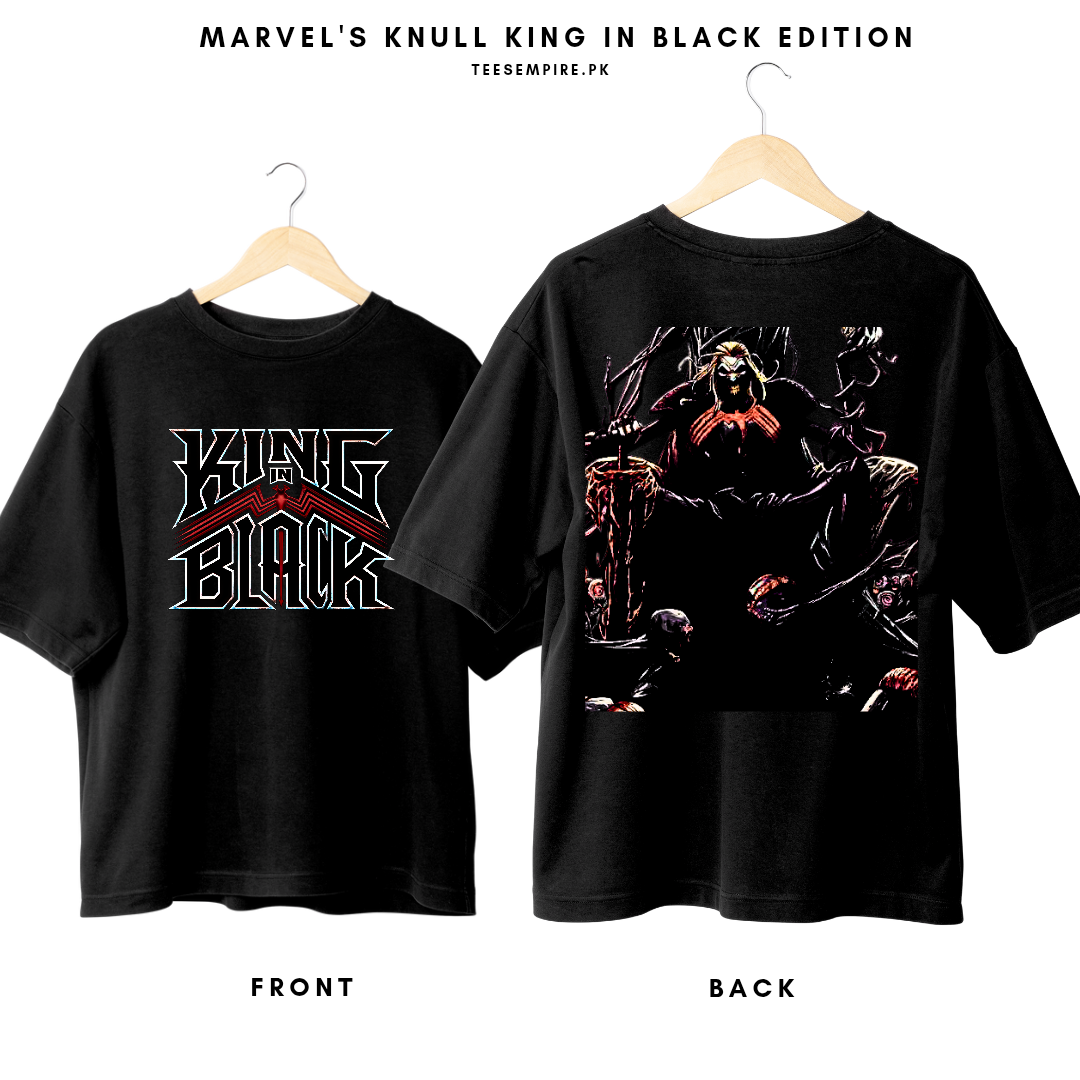 Marvel's Knull King in Black edition - Drop Shoulder