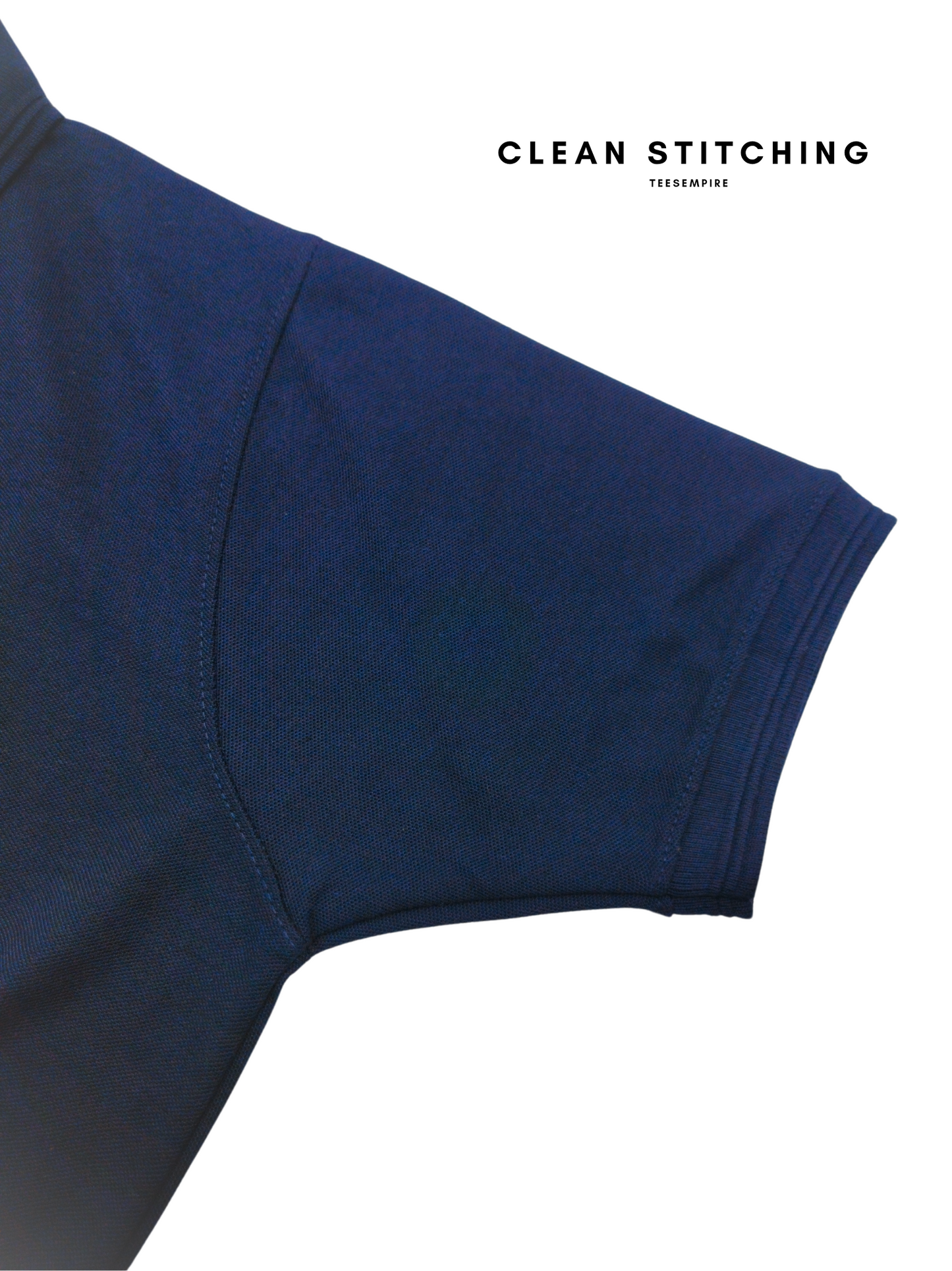 Plain Navy Blue - Polo T Shirt