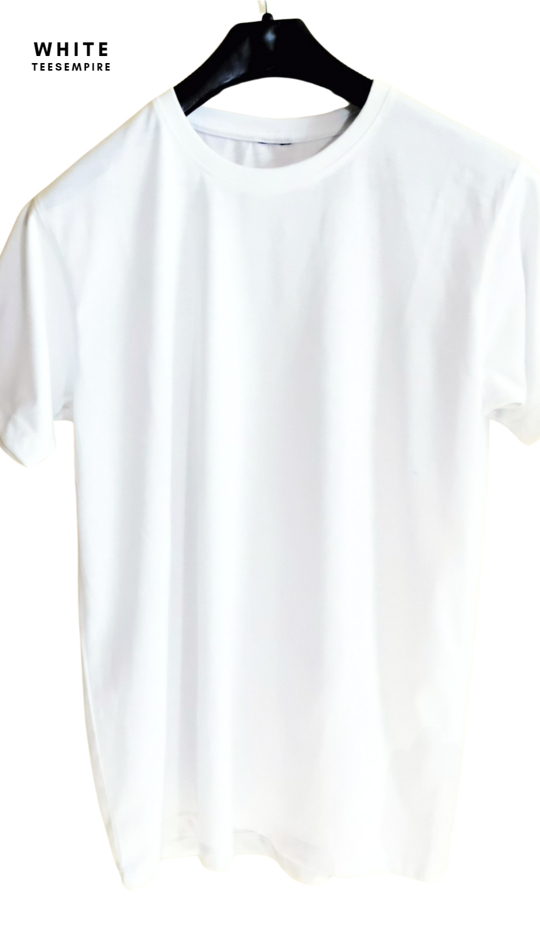 Plain White - Basic Round Neck