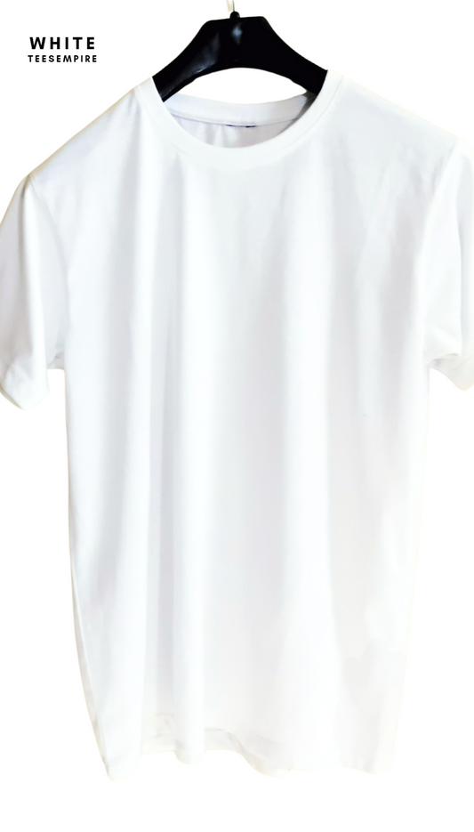 Plain White - Basic Round Neck