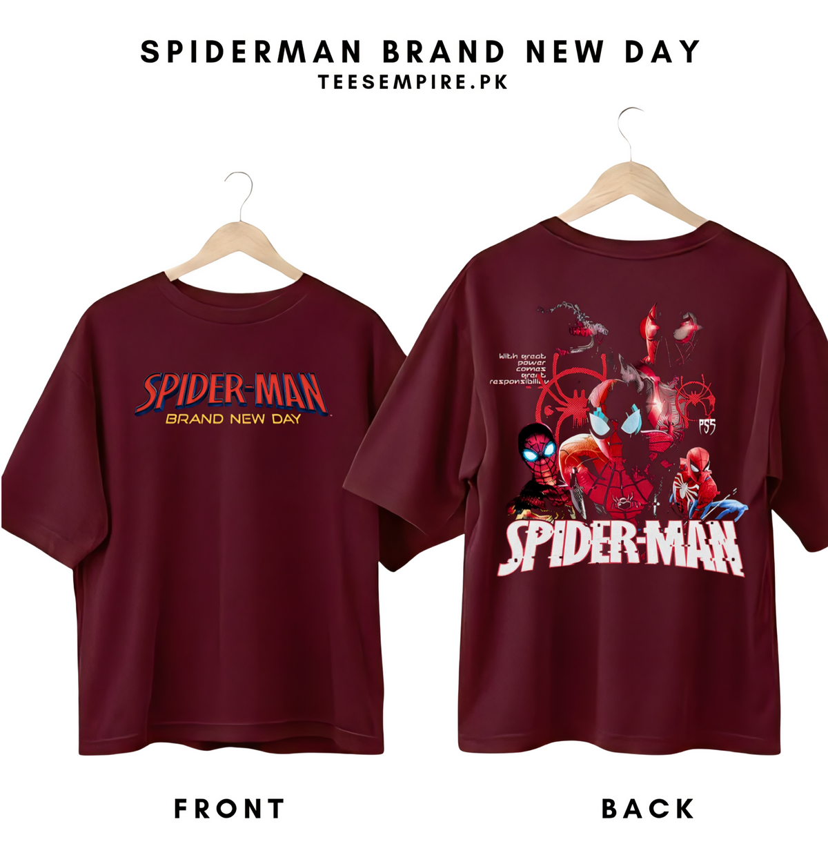 SPIDERMAN BRAND NEW DAY - DROP SHOULDER