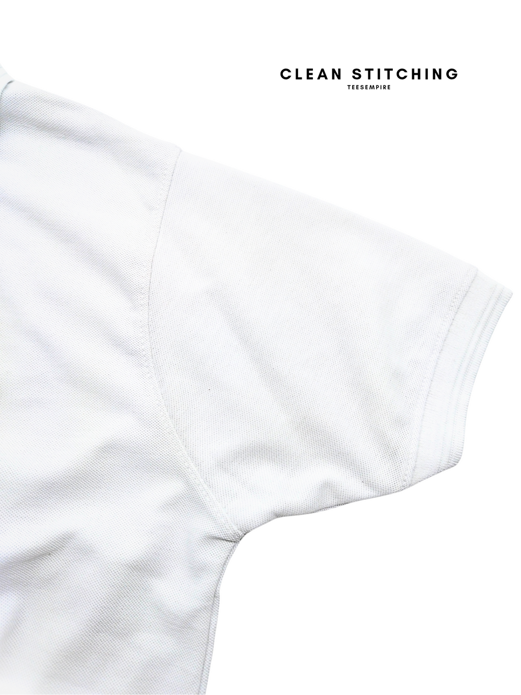 Plain White - Polo T Shirt