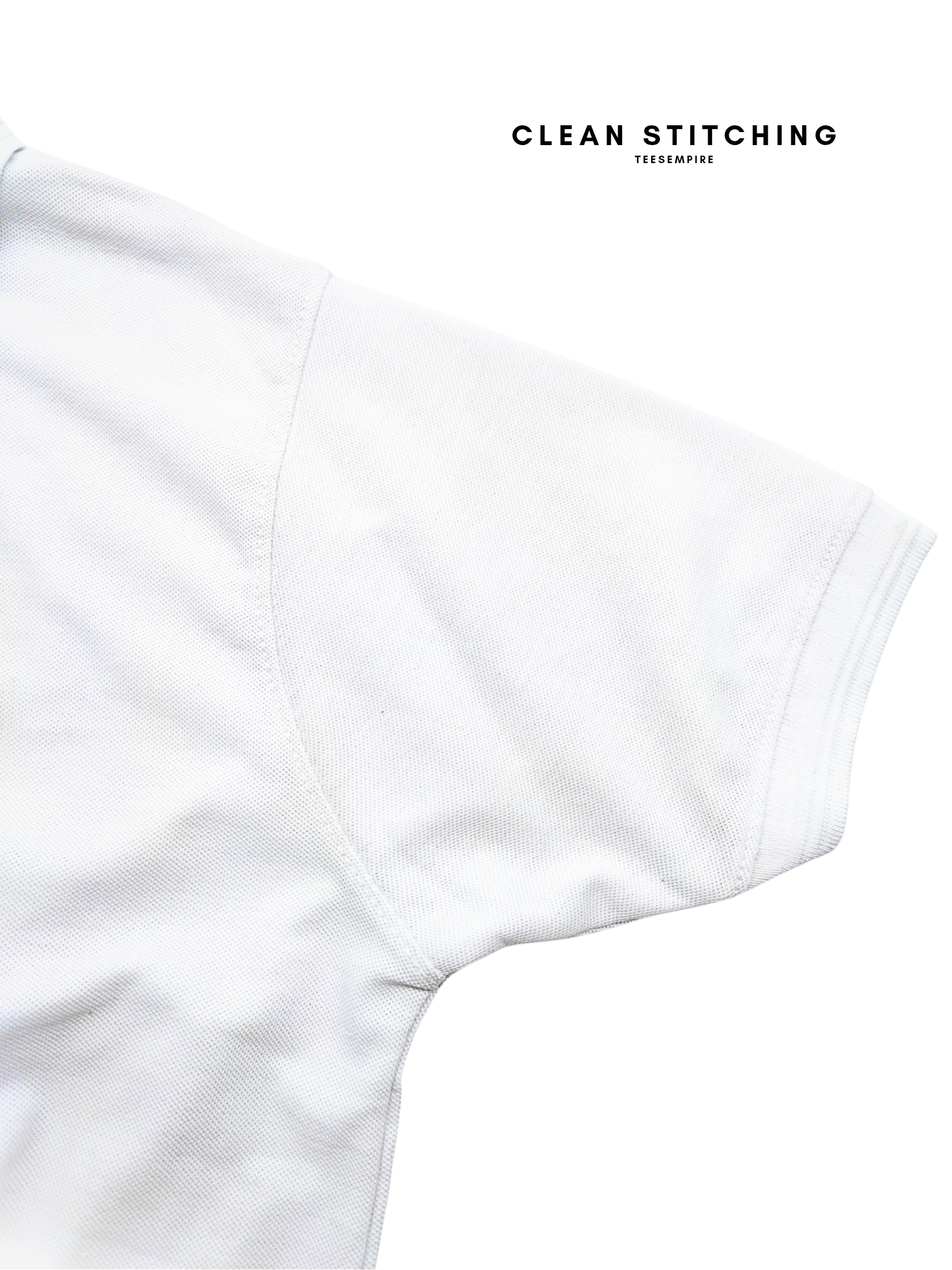 Plain White - Polo T Shirt