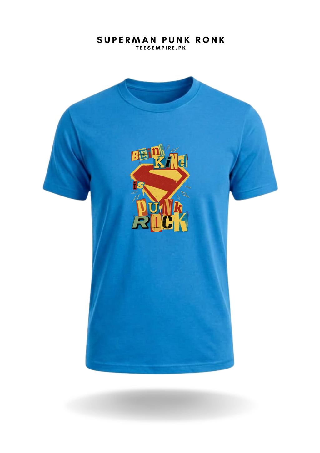 SUPERMAN PUNK RONK - SUPER HERO TEES