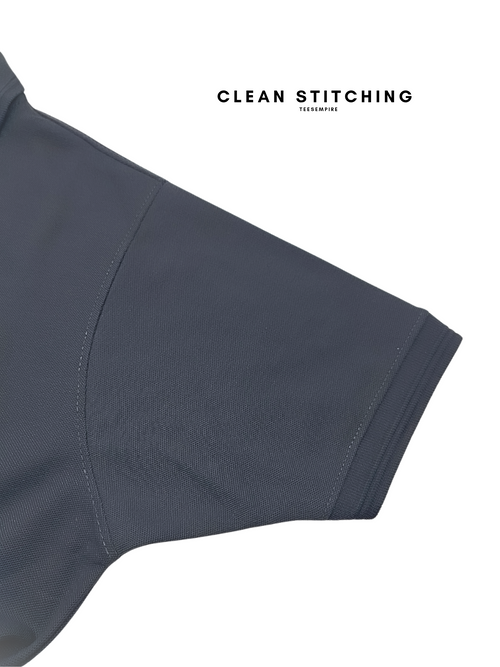 Dark Grey - Polo T Shirt