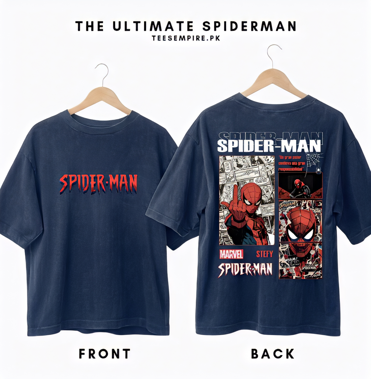 THE ULTIMATE SPIDERMAN-DROP SHOULDER