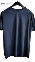 Plain Dark Grey - Basic Round Neck